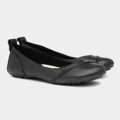 Hush Puppies Janessa Womens Black Ballerina 11 Hush Puppies Janessa Womens Black Ballerina -Canvas Comfort 120024 2 L06.20230728000259