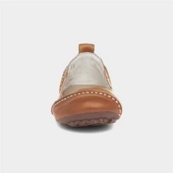 Hush Puppies Janessa Womens Tan Ballerina