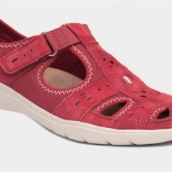 Free Spirit Cleveland Womens Red Shoe -Canvas Comfort 120193 2 L05.20230624000012
