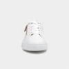 Jana Softline Womens White Lace Up Casual Shoe -Canvas Comfort 120195 2 L02.20230519000107