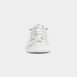 Lunar Exbury Womens White Leather Shoe