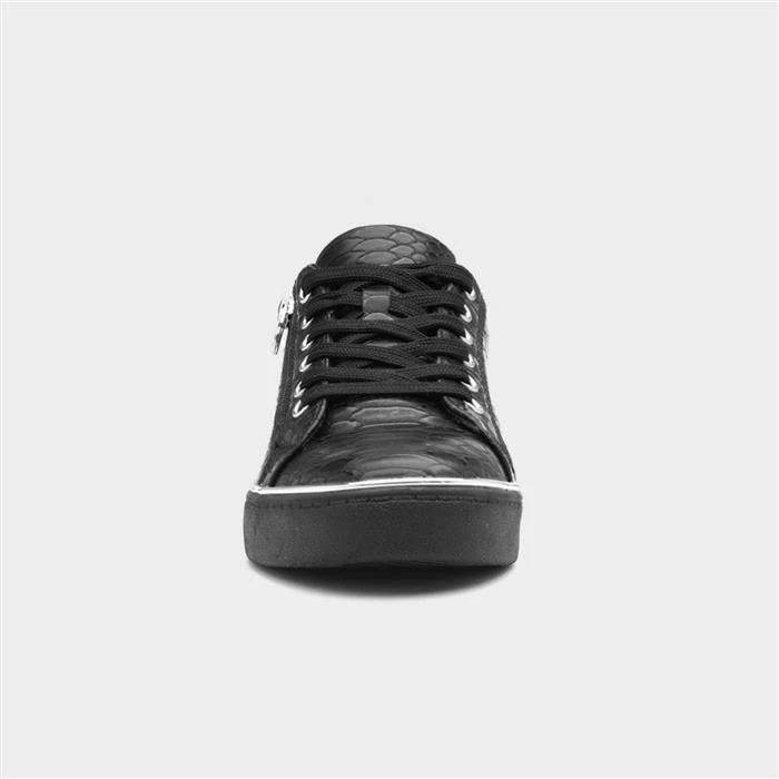 Lilley & Skinner Gym Womens Black Snake Print Shoe 3 Lilley & Skinner Gym Womens Black Snake Print Shoe