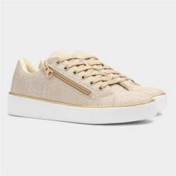 Lilley & Skinner Gym Womens Beige Snake Print Shoe -Canvas Comfort 120315 2 L06.20230724000503