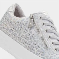 Lunar Charm Womens Leopard Print Casual Trainer -Canvas Comfort 120333 2 L05.20230616000140