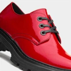 Heavenly Feet Gisella Womens Red Shoe -Canvas Comfort 120426 2 L05.20230703000124