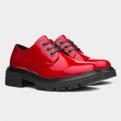 Heavenly Feet Gisella Womens Red Shoe -Canvas Comfort 120426 2 L06.20230703000124
