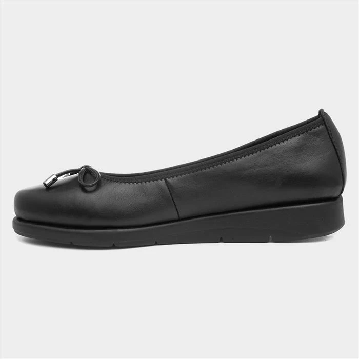 Comfy Steps Womens Black Leather Shoe 4 Comfy Steps Womens Black Leather Shoe - Image 2