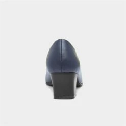 Softlites Venus Womens Navy Court Shoe -Canvas Comfort 140014 2 L04.20230404000153