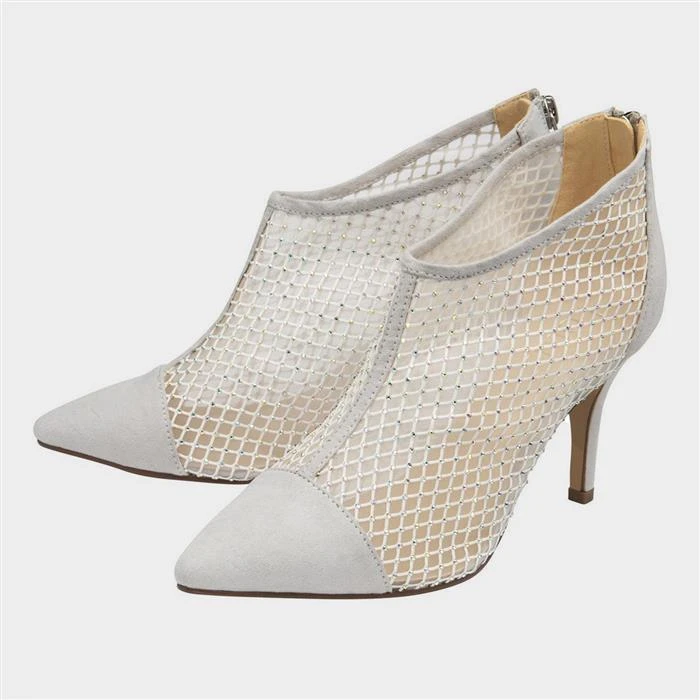 Lotus Alexandra Womens Metallic Fishnet Mesh Heel 3 Lotus Alexandra Womens Metallic Fishnet Mesh Heel