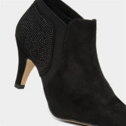 Lotus Kristina Womens Black Diamante Heeled Shoes 9 Lotus Kristina Womens Black Diamante Heeled Shoes -Canvas Comfort 149027 2 L05.20230728000137