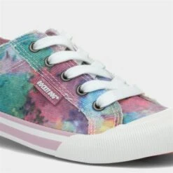 Rocket Dog Jazzin Tie Dye Womens Multi Canvas -Canvas Comfort 168044 2 L05.20230428001115