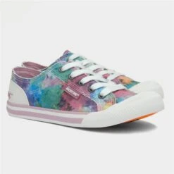 Rocket Dog Jazzin Tie Dye Womens Multi Canvas -Canvas Comfort 168044 2 L06.20230428001115