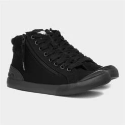 Rocket Dog Jazzin Hi Top Womens Black Canvas -Canvas Comfort 168055 2 L06.20230718000255