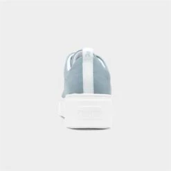 R-Evolution By Rieker Womens Blue Leather Shoe -Canvas Comfort 168134 2 L04.20230620000045