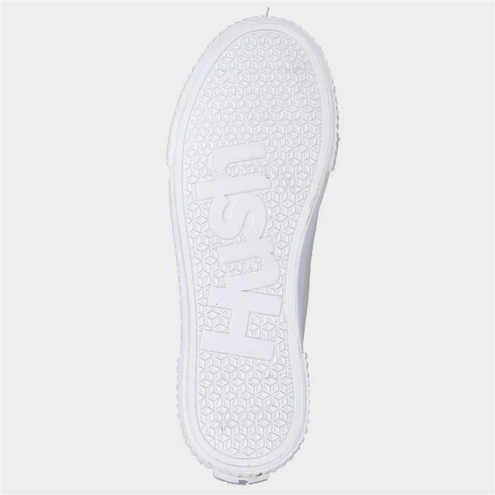 Hush Puppies Brooke Womens White Canvas Trainer 4 Hush Puppies Brooke Womens White Canvas Trainer - Image 3