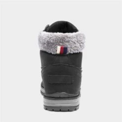 Cushion Walk Sarah Womens Black Lace Up Boot -Canvas Comfort 18045 2 L04.20230717000214