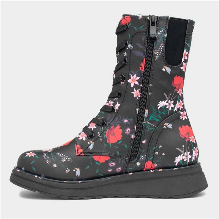 Heavenly Feet Martina Women's Black Boot 4 Heavenly Feet Martina Women's Black Boot - Image 2