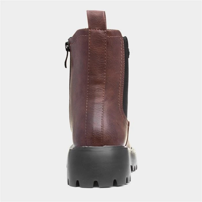 Heavenly Feet Alana Women's Brown Chelsea Boot 5 Heavenly Feet Alana Women's Brown Chelsea Boot - Image 3