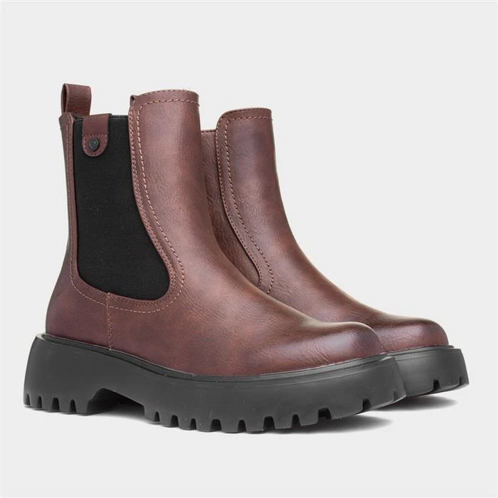 Heavenly Feet Alana Women's Brown Chelsea Boot 7 Heavenly Feet Alana Women's Brown Chelsea Boot - Image 5