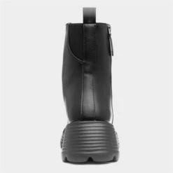 Heavenly Feet Bree Women's Black Chunky Ankle Boot -Canvas Comfort 182025 2 L04.20230727000241