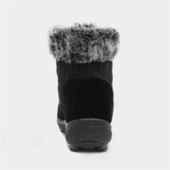 Softlites Womens Black Lace Up Ankle Boot -Canvas Comfort 185002 2 L04.20220711000604