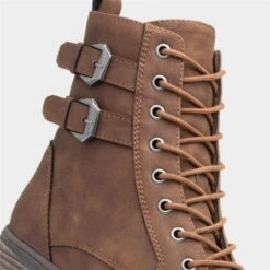 Relife Debbie Womens Brown Boot -Canvas Comfort 185119 2 L05.20230804000222