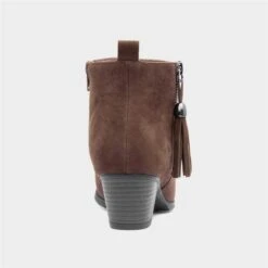 Lilley Mel Womens Brown Ankle Boot -Canvas Comfort 185125 2 L04.20230727000045