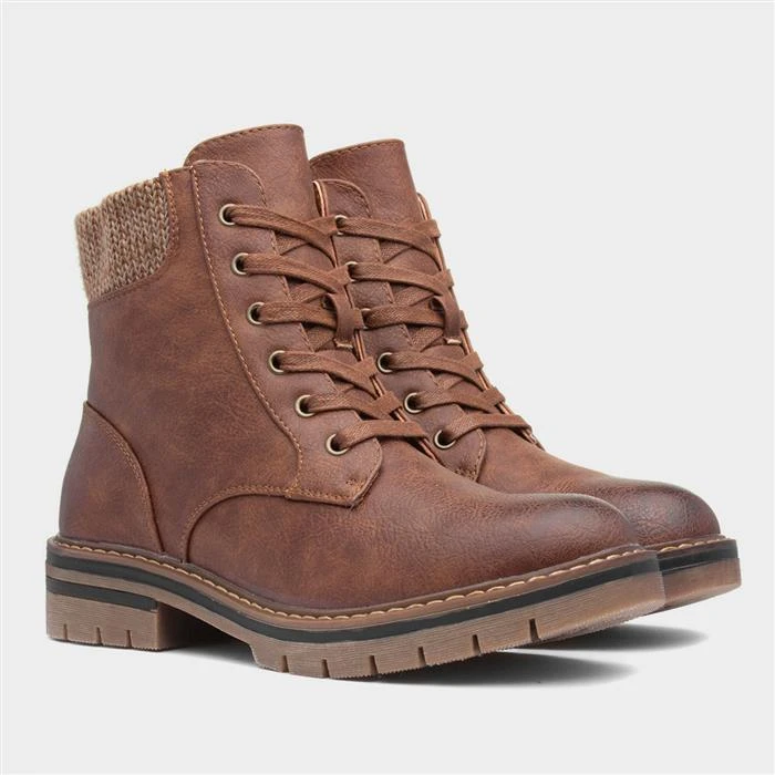 Lilley & Skinner Iceland Womens Brown Ankle Boot 7 Lilley & Skinner Iceland Womens Brown Ankle Boot - Image 5
