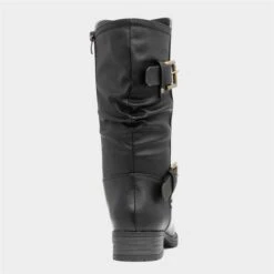 Lilley & Skinner Quebec Womens Black Boot 9 Lilley & Skinner Quebec Womens Black Boot -Canvas Comfort 185142 2 L04.20230818000331