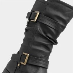 Lilley & Skinner Quebec Womens Black Boot 10 Lilley & Skinner Quebec Womens Black Boot -Canvas Comfort 185142 2 L05.20230818000331