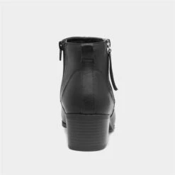 Lilley Maisy Womens Black Ankle Boot -Canvas Comfort 186026 2 L04.20230303000152