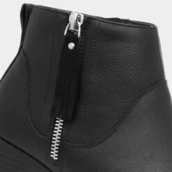 Lilley Maisy Womens Black Ankle Boot -Canvas Comfort 186026 2 L05.20230303000152