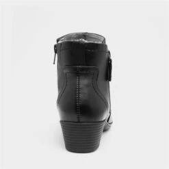 Jana Softline Womens Black Twin Zip Ankle Boot 9 Jana Softline Womens Black Twin Zip Ankle Boot -Canvas Comfort 187002 2 L04.20230516000208