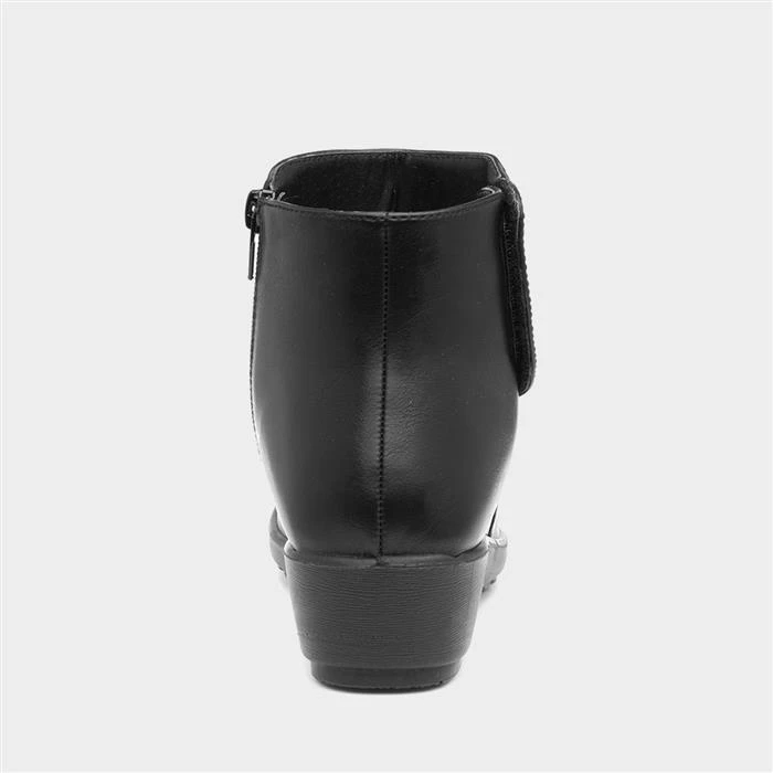 Cushion Walk Stud Womens Black Ankle Boot 5 Cushion Walk Stud Womens Black Ankle Boot - Image 3