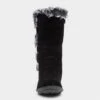 Hush Puppies Saluki Womens Black Suede Boot
