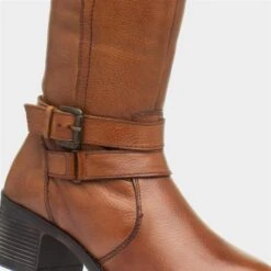 Lotus Jive Womens Tan Leather High Leg Boot -Canvas Comfort 189254 2 L05.20230510000216